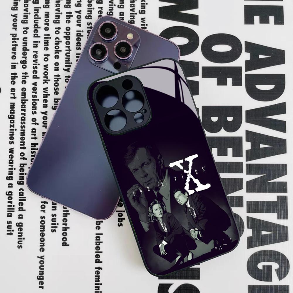 Чехол для телефона «Секретные материалы: Я хочу верить» для Iphone 16 15 14 12 11 13 Pro Max Mini 8 X Xr Xs Puls Черная стеклянная крышка