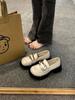 Fashion Round Toe Loafers Platform Cute with Medium Heels Kawaii Shoes for Women Woman Pumps Vacation Spring High Quality Shoe Wholesale