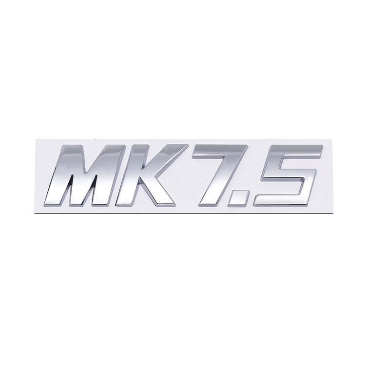CJOZW1 3D Metal Car Trunk Sticker Compatible For VW Golf MK5 MK6 MK7 MK7.5 MK8 - Automotive Body Modification Accessory
