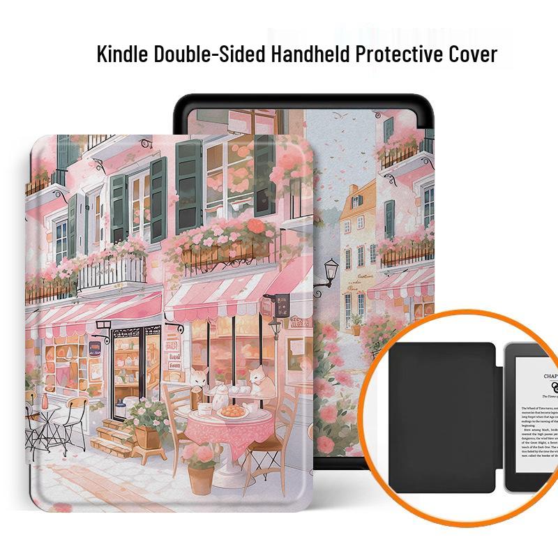 Магнитный съемный чехол для молодежи для электронной книги Kindle KPW1-6 со подставкой для сна