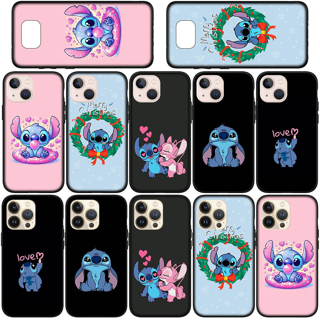 Phone Case for Samsung Galaxy S25 S23 S22 S21 S24 Ultra FE A05 A06 A15 A16 A36 A37 A35 A54 A55 A56 A57 A25 A26 A53 A17 Lovely New Stitch Fashion Cover