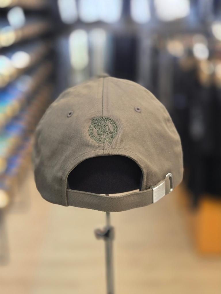 NBA Unisex BKN Initial Embroidered Point Over Hard Ball Cap Hat N255AP434P (56)