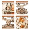 Wooden Globe Lamp 3D Puzzle Games for Birthday Gift for Kids Adults for Home Decor Building Blocks Educational Toy