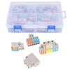 30Pcs Wire Conductor Connector Lever Splicing Terminal DF?42 DF?62 DF?63 DF?93 Set Kit