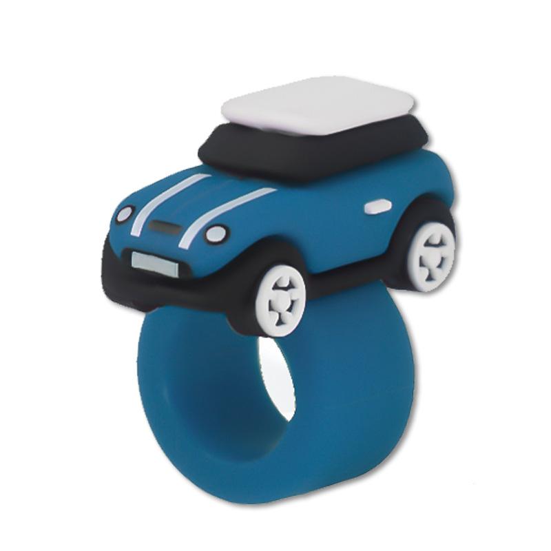 Силиконовые украшения для модели автомобиля, кнопка запуска и остановки, наклейка на кольцо, украшение для BMW MINI Cooper F56, наклейка, аксессуары для стайлинга