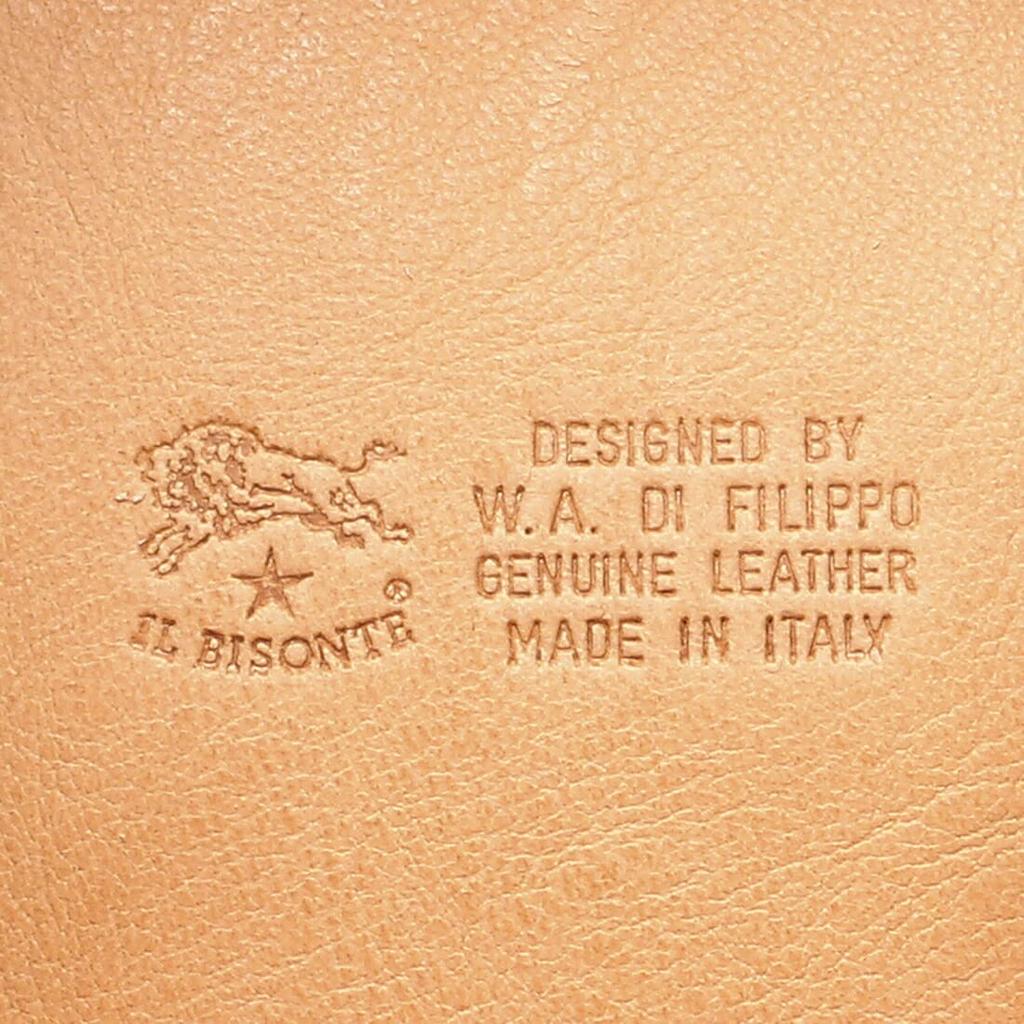 Кошелек для монет Бежевый IL BISONTE SCP020 PV0005 NA106B [IL BISONTE] Мужской Женский [Товар]