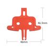 Hydraulic Disc Brake Caliper Protector for Mountain Bikes, 46mm POM Plastic, Anti-Empty Function.