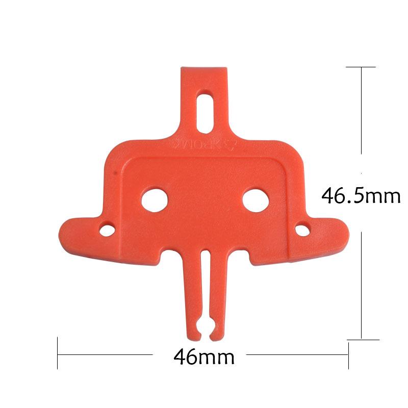 Hydraulic Disc Brake Caliper Protector for Mountain Bikes, 46mm POM Plastic, Anti-Empty Function.