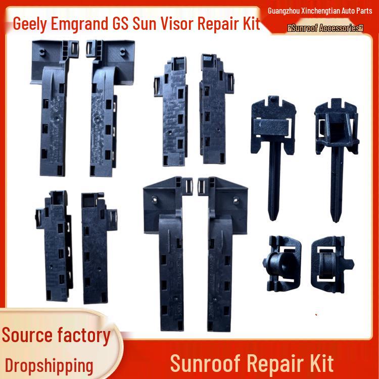 Emgrand GS Sunroof Sunshade Slider Repair Kit & Clips