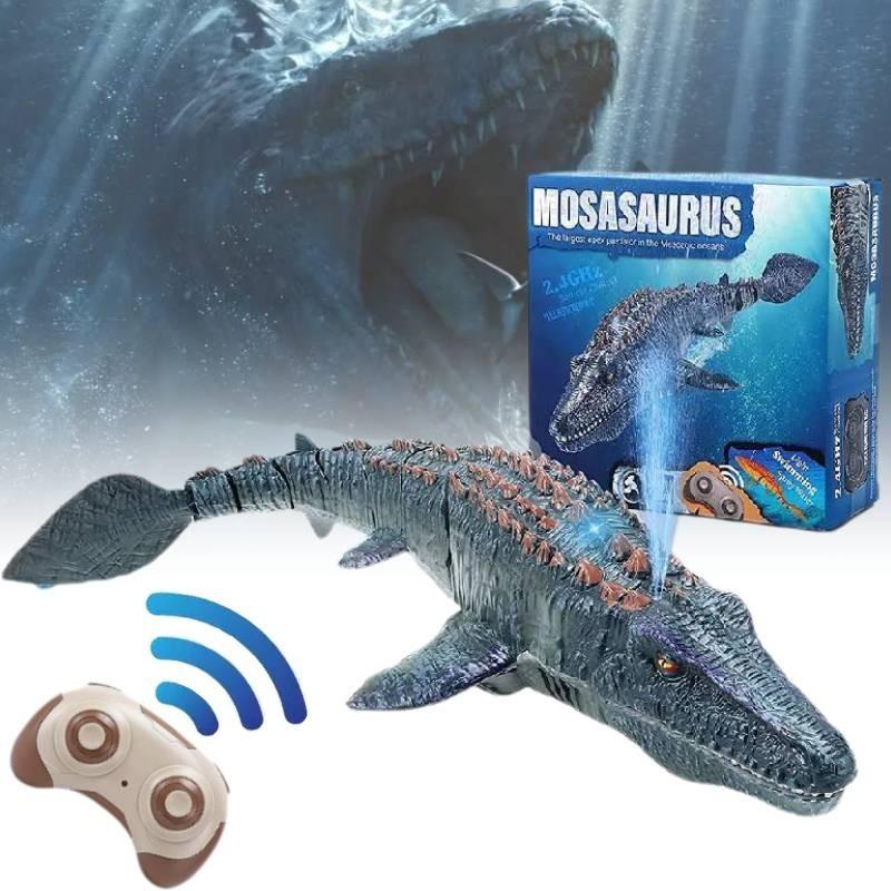 Engaging 24g Remote Control Water Dinosaur With Spray And Automatic Demonstration