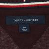 Tommy Hilfiger Бордюр Длинный рукав Круглый вырез Хлопок Вязаный S Красный Мужской Б/у