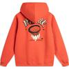 Li Ning Anti-Five 1 Printed Letter Hooded Comfortable Breathable Loose Sports Sweatshirt Men sweatshirt Phoenix-Orange AWDU085-6