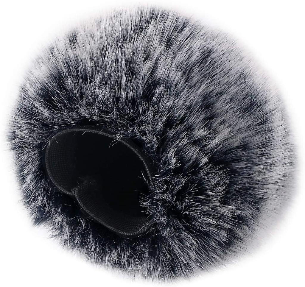 Ветрозащитный экран для микрофона, цельный меховой чехол для микрофона, аксессуары для микрофона, ветрозащитный экран для микрофона, совместимый с микрофоном для цифровой видеозаписи