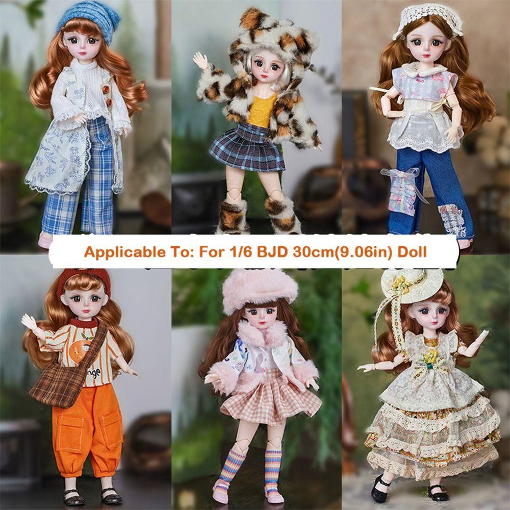1/6 Scale Doll Lolita Skirt 30cm Size Sweater Coat Pretty Sweater Doll Outfit Set Girls Toys