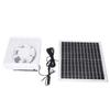 Solar Panel Ventilation Fan Kit 20W Solar Panel 6in Exhaust Fan Kit for Kitchen Bathroom Greenhouses Sheds Pet Houses
