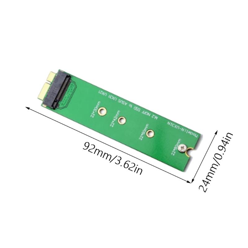 1 шт. Карта-адаптер расширения M.2 NGFFs SSD на 18-контактный для UX21/UX31 Zenbook Карта-адаптер M.2 NGFFs SSD на 18-контактный
