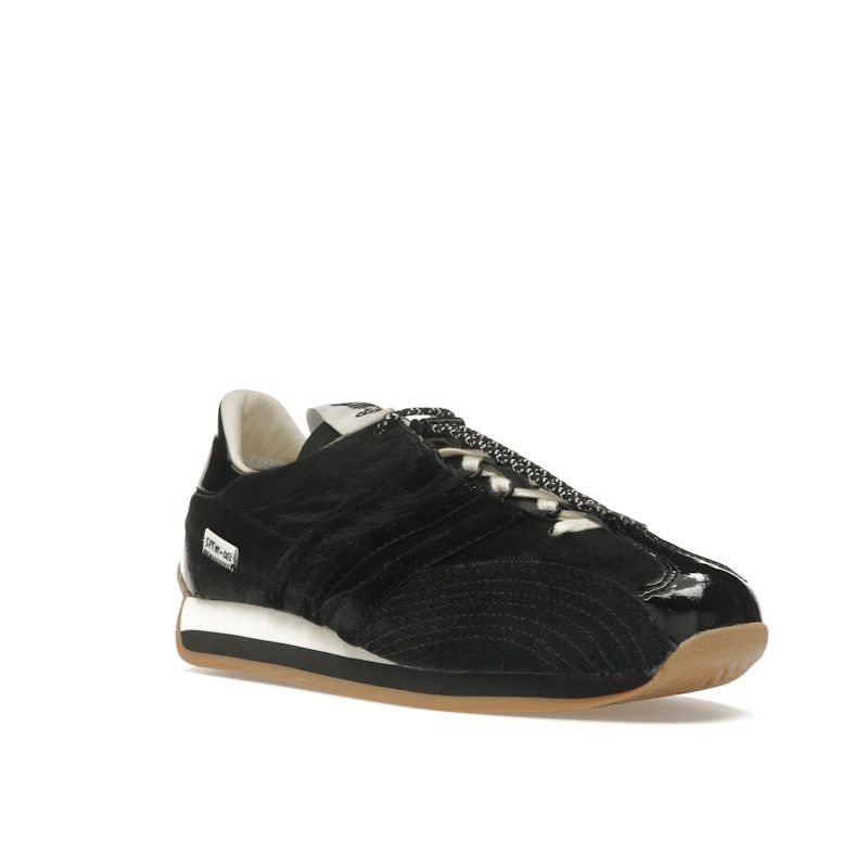 Song for the Mute x adidas Country OG Pony Hair Pack - Черные Унисекс Кроссовки Core-Black Cream-White JH9010