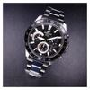 Casio EDIFICE Простая Мода Повседневные Кварцевый Механизм Стальной Браслет Японские и Корейские Часы Мужские Часы Черный Циферблат EFV-570D-1AVUEF