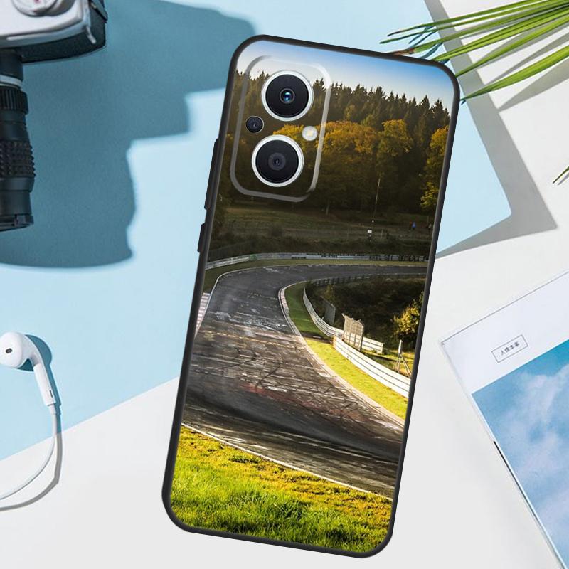 Green Hell Nurburgring Cover For OPPO Reno 13 F 10 11 12 14 Pro 11F 12F 14F 7 8 Lite OPPO Find X9 X8 X5 X6 Pro Case