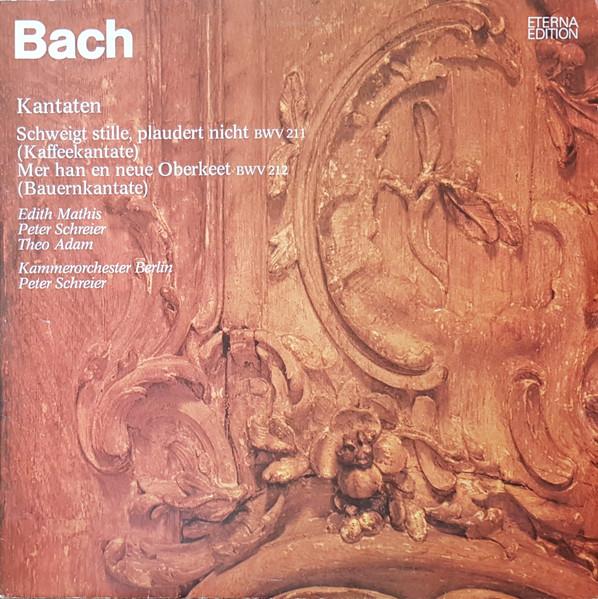 LP Record EDITH MATHIS, PETER SCHREIER, THEO - Bach Kantaten - Schweigt Stille, Pl 826874 ETERNA 1985 Germany Classical Used