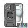 Чехол для iPhone 17 Слайд Чехлы для камеры для apple iPhone 17 Air iPhone 17 Pro Max Чехол Бампер Ударопрочный Броня ПК Чехол для телефона
