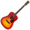 100series Aria Acoustic Guitar Dreadnought Size Matte Finish Matte Cherry Sunburst MTCS ARIA-111