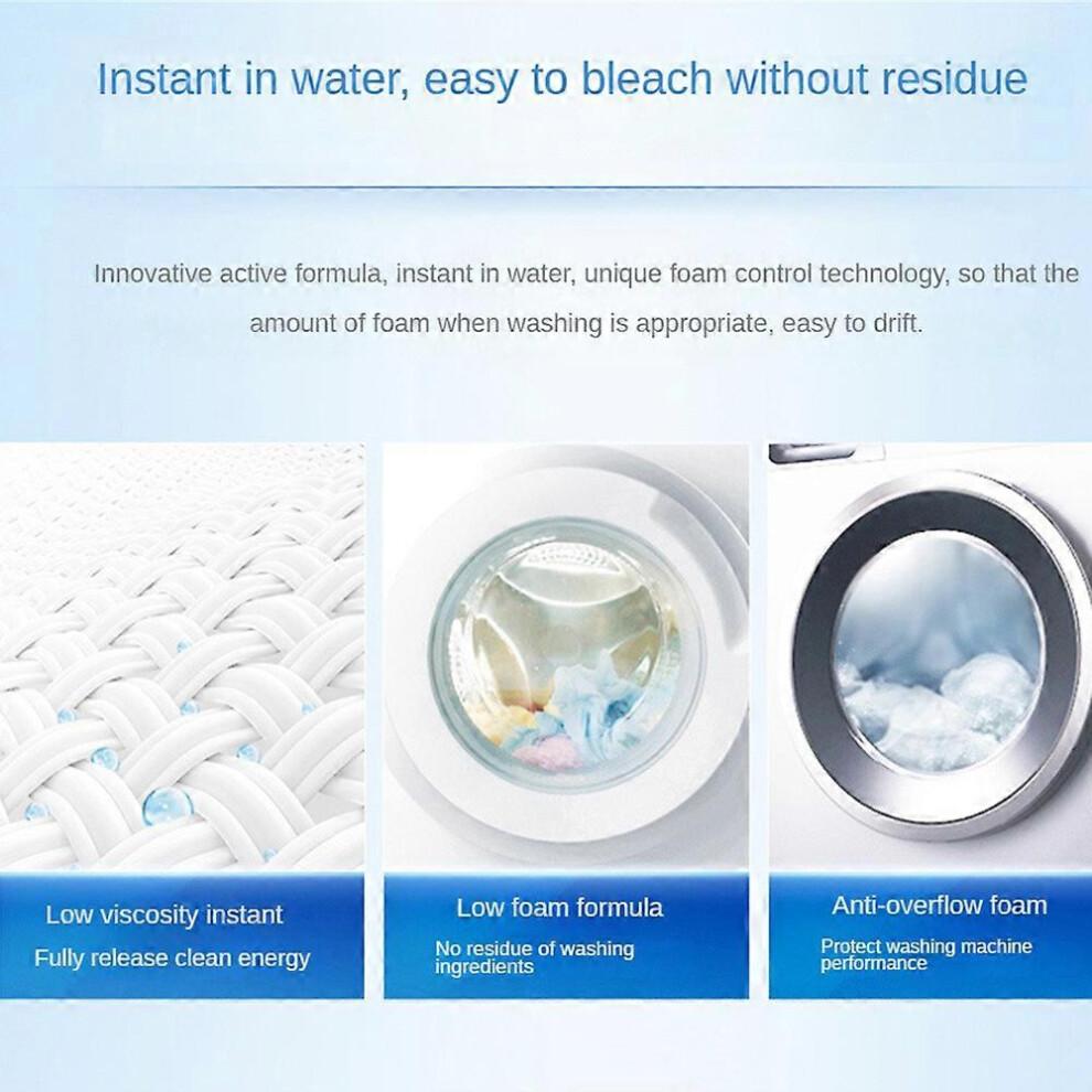 3x Active Enzyme Laundry Stain Remover Garment Stubborn Stain Cleaning Oil Removers