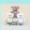 Cute And Cuddly Plush Bear Keychain Adorable Bag Accessory Soft Toy Collection