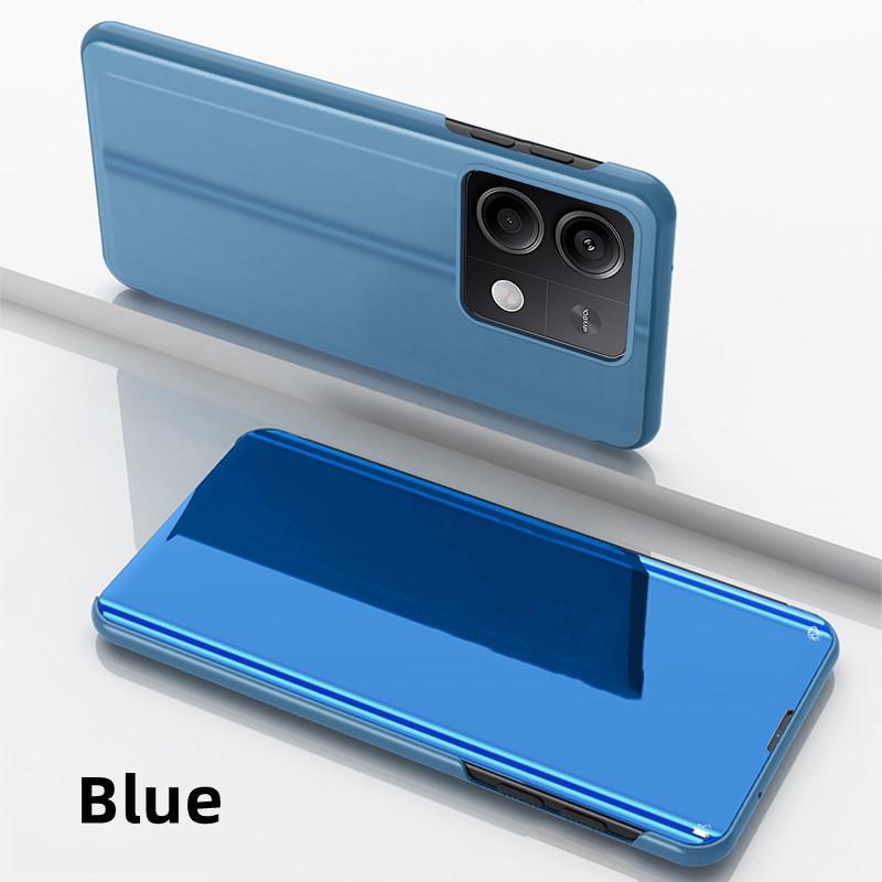 Роскошный зеркальный чехол-книжка для Xiaomi POCO M5 F6 X7 14T 14 13T 13 12T 12 12S 11T Pro Кожаный чехол для Xiaomi 13 12 11 Lite Аксессуары для телефона