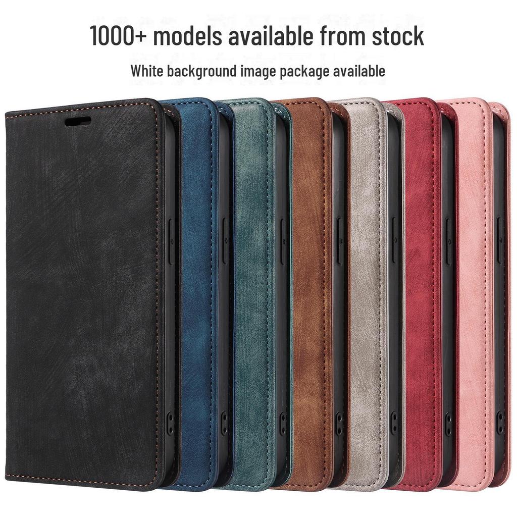 Leather Flip Cover for Oneplus Nord N100 and 7T Phones.
