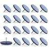20-Pack 19mm Furniture Sliders with Nails, Furniture Moving Pads, Scratch-Resistant, Soundproof, Scratch-Resistant, Easy Furniture Movement
