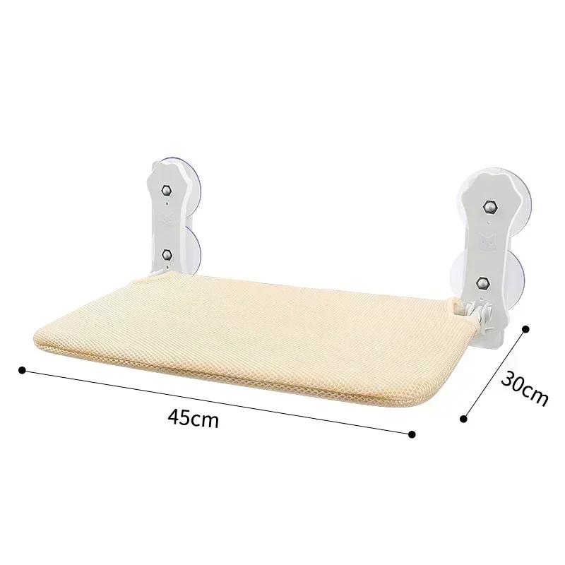 New Suction Cup Cat Hammock Foldable Hammock Suspended Cat Nest Cat Bed Balcony Window Glass Cat Hammock Cat House