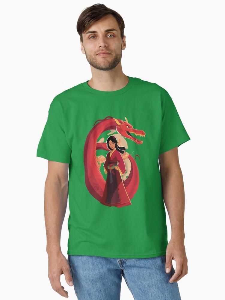 Mulan Mulan and the Dragon Classic T-Shirt