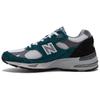 Nb 991 Comfortable Versatile Shock Absorbing Durable Low Top Casual Running Shoes Women Sneaker White Green W991TLK