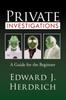 Книга Private Investigations
