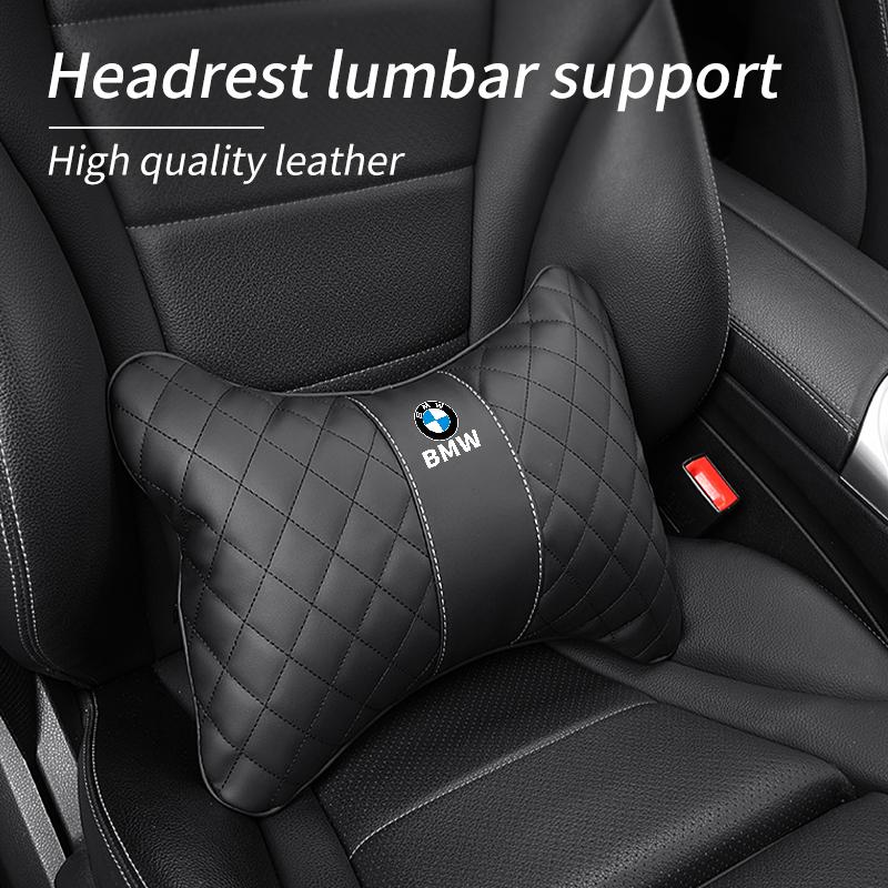 2025 Hot Car Logo Headrest Neck Cushion Lumbar Support Memory Foam Pillow For BMW M X1 X3 X5 X6 X7 E30 E90 M3 E84 E83 F25 E91 E6