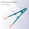 1PC Silicone Cat Eye Brush Essential for Cats - Efficient Eye And Whisker Cleaning Tool Suitable for Short And Long Hair Cat