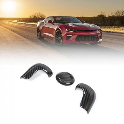 Накладки на ручку переключения передач для Chevrolet Camaro 2016+ из углеродного волокна