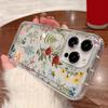 Чехол для телефона с цветочным принтом, подходит для телефонов серий iPhone 17, 16, 15, Plus, Pro, Max - подходит для использования в качестве подарка
