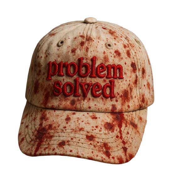 Темное пятно крови Унисекс бейсболка Дышащая шляпа для защиты от солнца Шляпа в стиле Хэллоуина Бейсболка с изогнутым козырьком