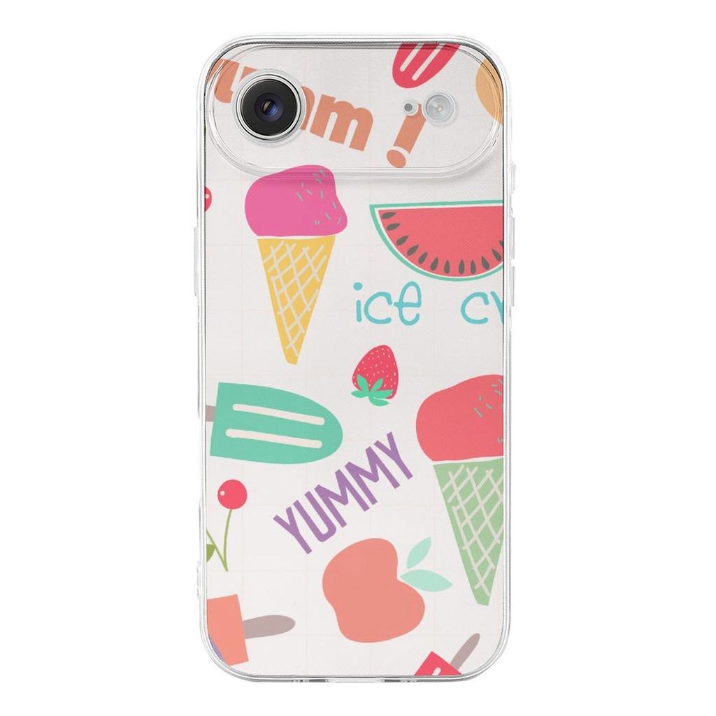 1 Pack For Iphone 17/17Air/17Pro/17ProMax Slim TPU Anti-Scratch Cover With Anti-Fingerprint Coating, Screen Lift And Smooth Grip