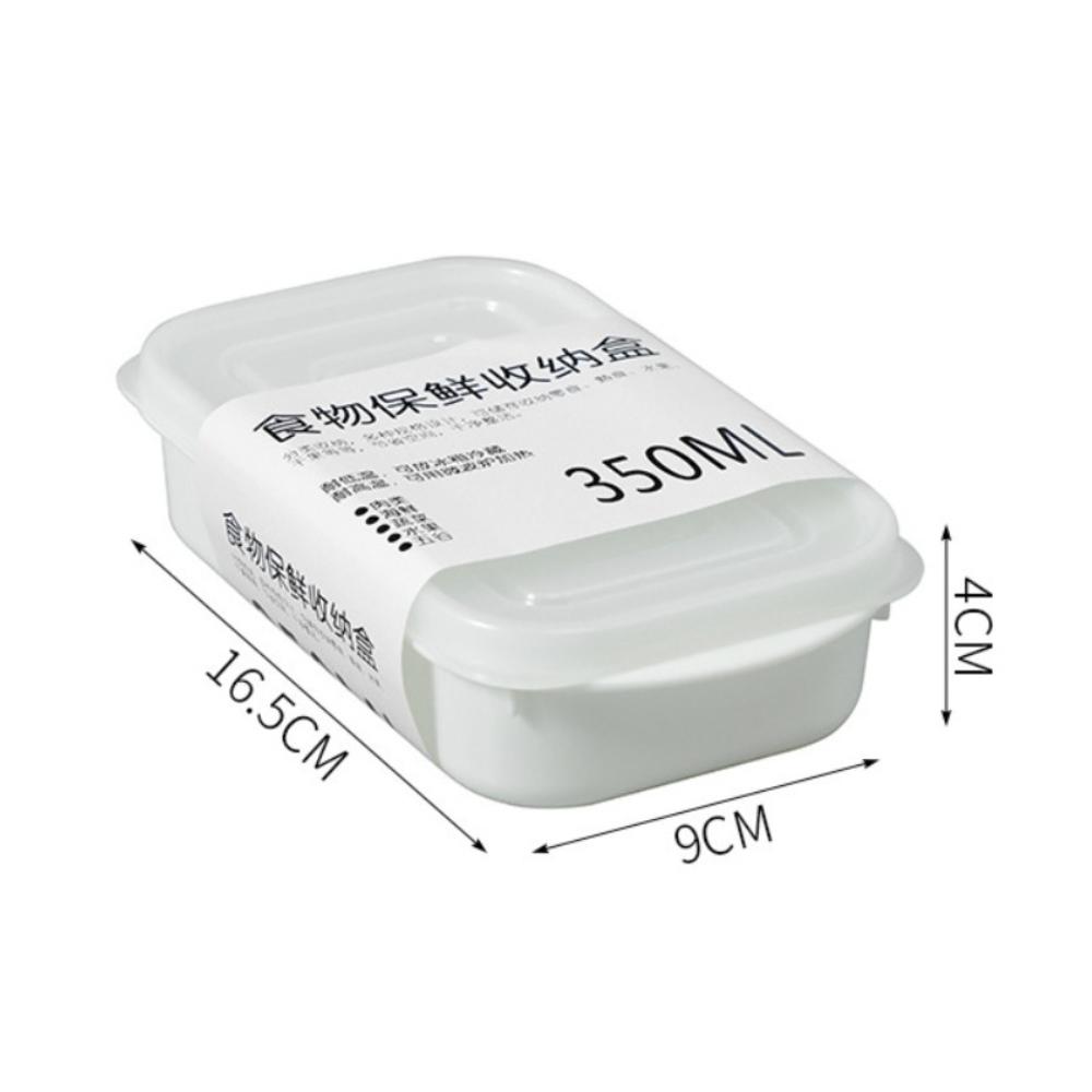 Sealed Fridge Food Storage Box 350ML/700ML/800ML/1600ML Fresh Divided Organizer  for Food Sorting