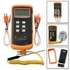 2 Sensors Thermocouple Thermometer & Probe Measurement -50°C To 1300°C
