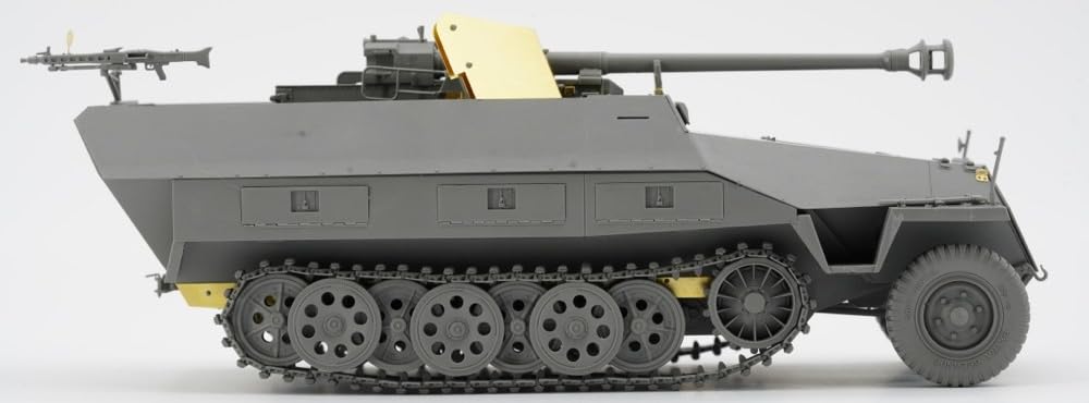 Border Model Germany D Type Pak40 Gun Packwagen Plastic Model BT043 1/35 Sd.Kfz 251/22 W/7.5cm Anti-tank Self-propelled (tank)