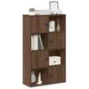 VidaXL Bookcase Brown Oak 60x24x101.5 Cm Engineered Wood, Bookshelf, Storage Rack, Book Stand, 860397