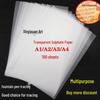 A3/A4 Sulphate Tracing Copy Drawing Paper - Transparent Transfer Paper for Tracing Practice, Includes Hard Pen, Free Shipping
