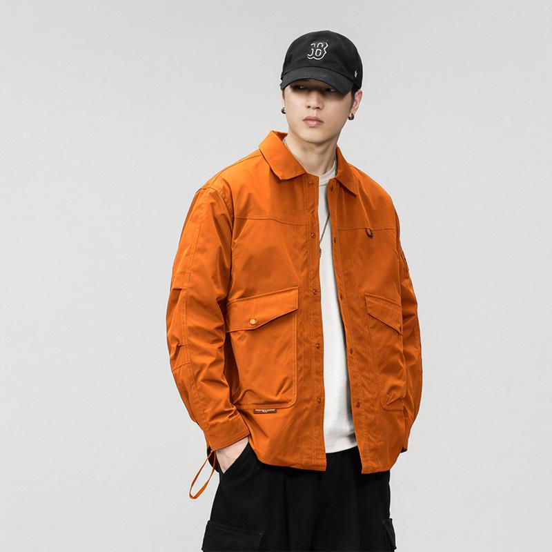 Модная брендовая куртка мужская американская сезонная бархатная куртка с тремя лацканами