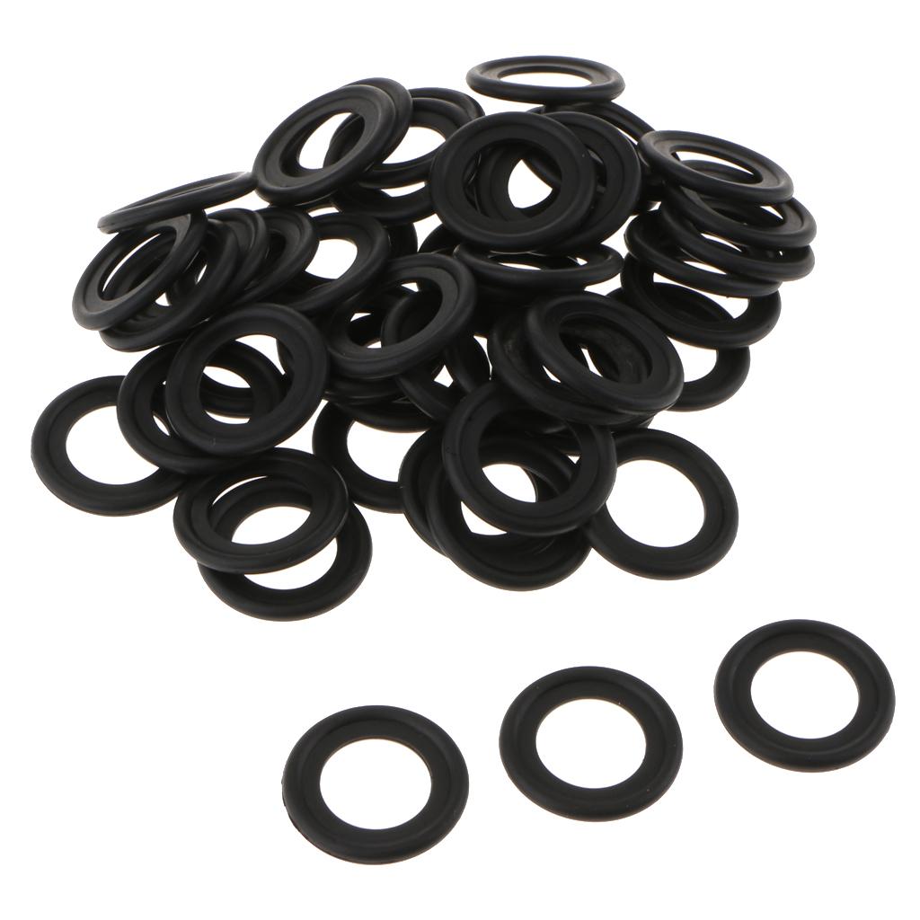 High Performance Rubber Oil Drain Plug Washers Gasket Set for Engine Oil Pan Car Drain Bucket