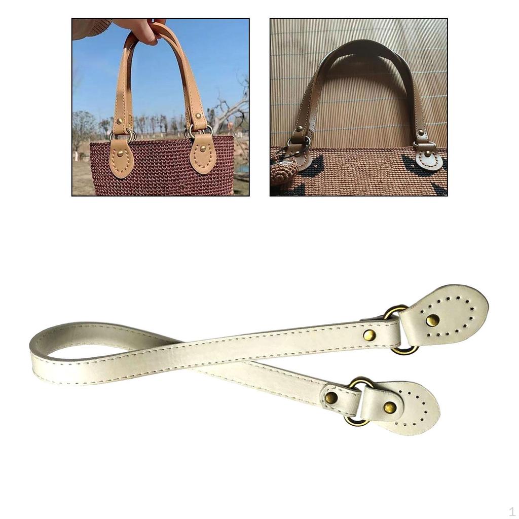 Lear Bag Handle Rse Strap Shoulder Replacement with Holes Handbag for