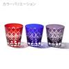 Kobo Edo Kiriko Yarai Uoko Crest Tenkai Old Glass TB90425R Деревянная коробка, сделано в Японии [Официальный представитель Таймуро] (красный)
